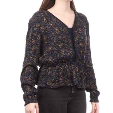 Blouse Marine Femme Teddy Smith Olivia