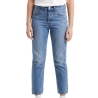 Jean Cropped Bleu Femme Levi's 501