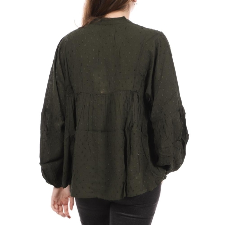 Blouse Kaki Femme Only Lisa