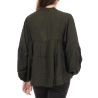 Blouse Kaki Femme Only Lisa