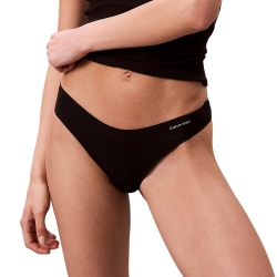 String Noir Femme Calvin Klein Jeans Thong 000QF7983E