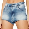 Short Court en Jean Bleu Femme Kafey Hotpant