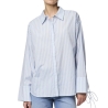 Chemise Bleu à rayures Femme Pieces Sage