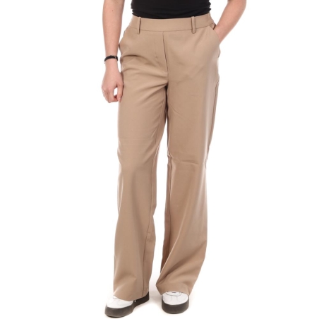 Pantalon Straight Beige Femme Vero Moda Barba