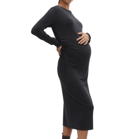 Robe Noir Femme Vero Moda Maternity Calf