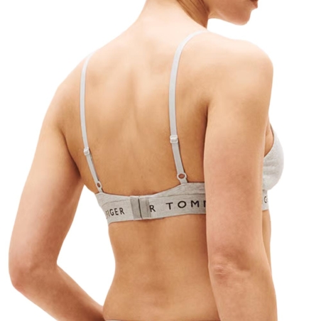 Soutien-Gorge Gris Femme Tommy Hilfiger Rp Triangle