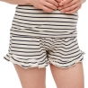 Short Beige/Marine Femme Mamalicious Nadine