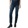 Jean 724 Bleu Foncé Femme Levi's High Rise Straight 18883