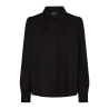 Chemise Noire Femme Pieces Nuda