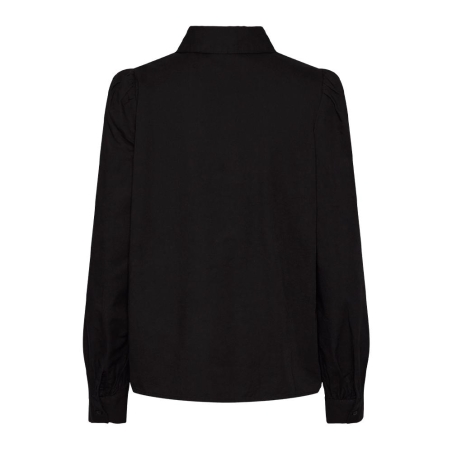 Chemise Noire Femme Pieces Nuda