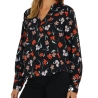 Blouse Noir à fleurs Femme JDY Edith