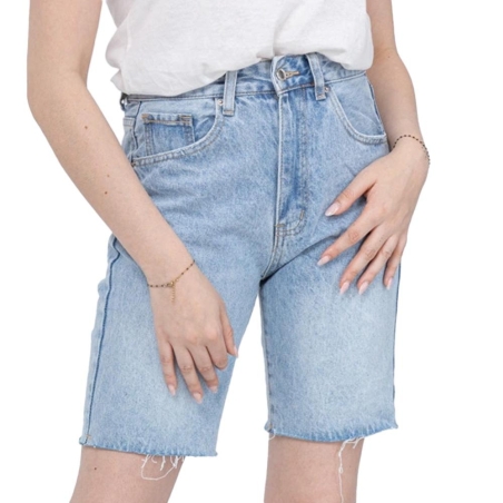 Short Bleu Femme Monday Premium Long