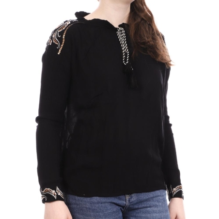 Blouse Noir Femme Les Tropéziennes Dormelle