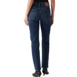 Jean 501 Bleu Brut Femme Levi's Med Indigo 12501