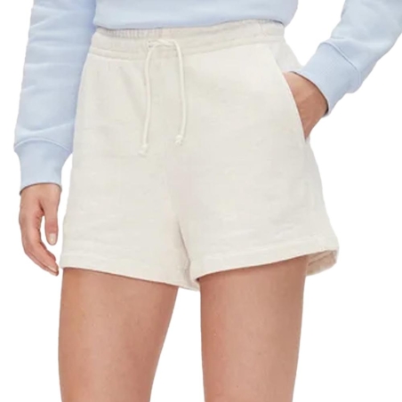 Short Beige Femme Tommy Hilfiger Script