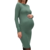 Robe de Grossesse Verte Femme Mamalicious Trinity