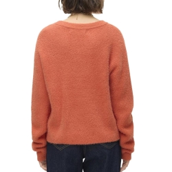 Pull Orange Femme Vero Moda Puff