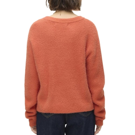 Pull Orange Femme Vero Moda Puff