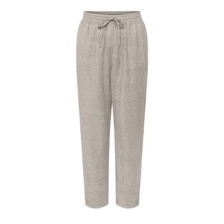 Pantalon Loose Marron Clair Femme JDY Pepper
