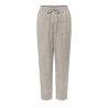 Pantalon Loose Marron Clair Femme JDY Pepper