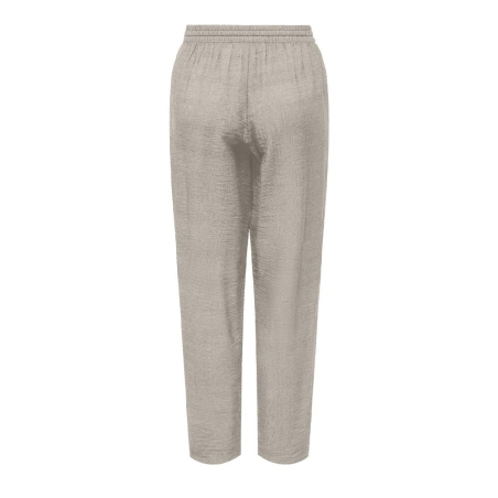 Pantalon Loose Marron Clair Femme JDY Pepper