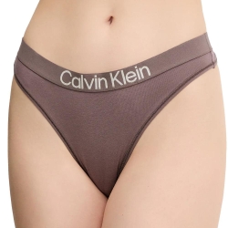 Tanga Marron Femme Calvin Klein Jeans Thong