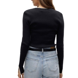 Pull Noir Femme Vero Moda Joan