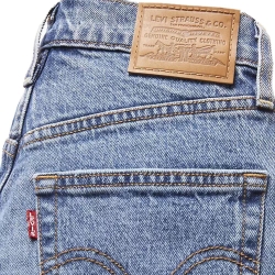 Jean Bleu Femme Levi's Ribcage Bells Med