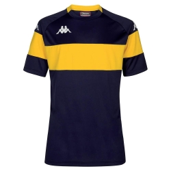 T-Shirt de Sport Marine/Jaune Homme Kappa Dareto