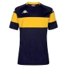 T-Shirt de Sport Marine/Jaune Homme Kappa Dareto