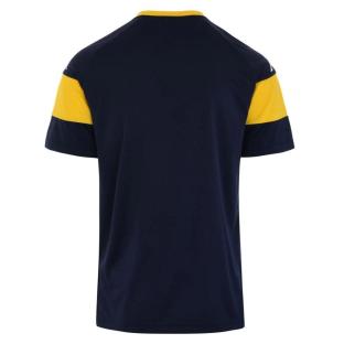 T-Shirt de Sport Marine/Jaune Homme Kappa Dareto