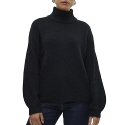 Pull Noir Femme Vero Moda Mili