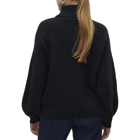 Pull Noir Femme Vero Moda Mili