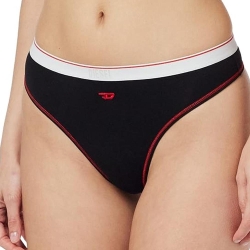String Noir/Rouge Femme Diesel Perizoma