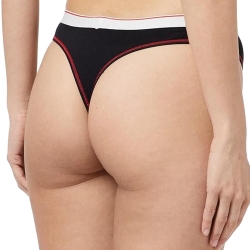String Noir/Rouge Femme Diesel Perizoma