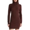 Robe Pull Marron Femme Tommy Hilfiger Tjw Ess Turtleneck