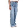Jean Large Bleu Moyen Femme Lee Cooper Ouwa Bleach