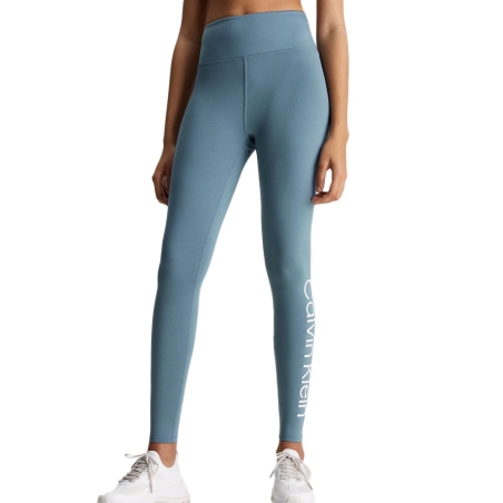 Legging Bleu Femme Calvin Klein Jeans 00GWS4L636