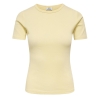 T-Shirt Jaune Femme JDY Lucky