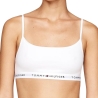 2X Brassières Blanche/Rose Femme Tommy Hilfiger 2 Pack Bralette