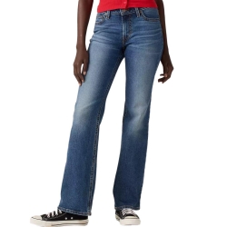 Jean Bleu Moyen Femme Levi's Superlow