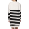 Robe Blanche/Noire Femme Pieces Penelope