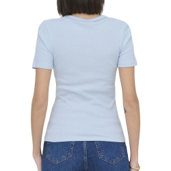 T-Shirt Bleu Clair Femme JDY Lucky