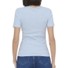 T-Shirt Bleu Clair Femme JDY Lucky