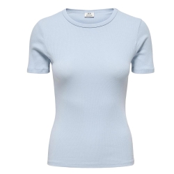 T-Shirt Bleu Clair Femme JDY Lucky