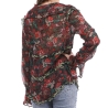 Blouse à Fleurs/Léopard Femme Scotch & Soda