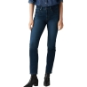 Jean 724 Bleu Femme Levi's High Rise Straight Dark In