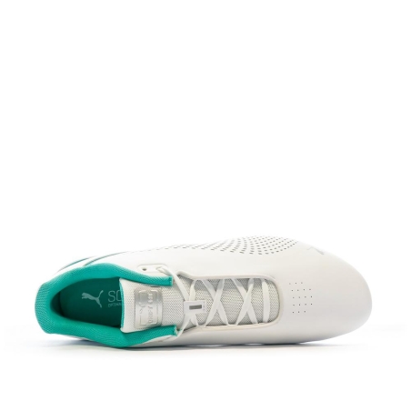 Baskets Blanches Homme Puma Mercedes Cat Decima Puma