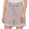 Short Blanc/Bordeaux Femme Vero Moda Eva