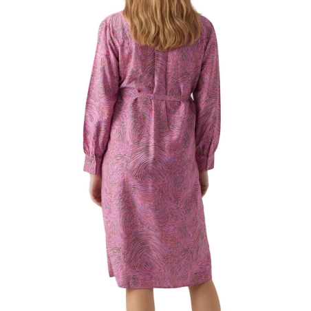 Robe de Grossesse Rose Femme Vero Moda Marternity Anea
